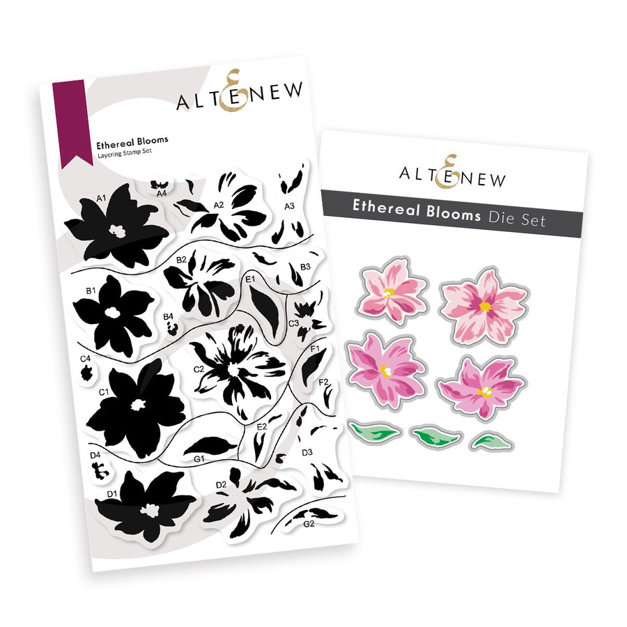 Altenew - Ethereal Blooms Stamp & Die Set