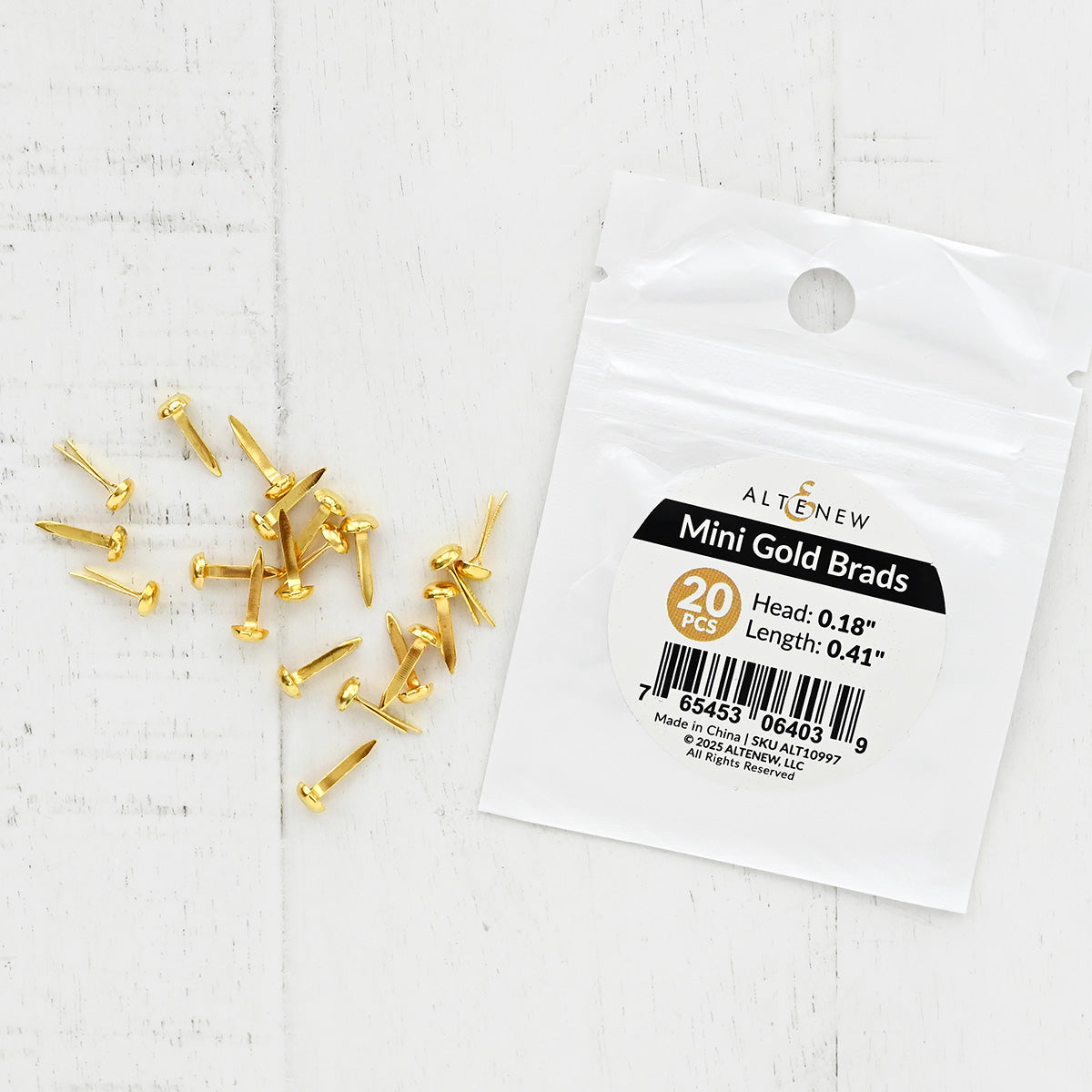 Altenew - Mini Gold Brads