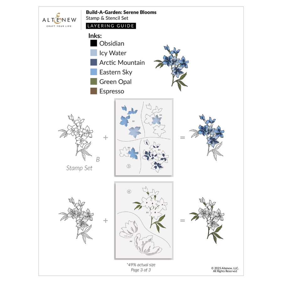 Altenew - Build-A-Garden: Serene Blooms