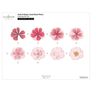 Altenew - Craft-A-Flower: Coral Charm Peony Layering Die Set