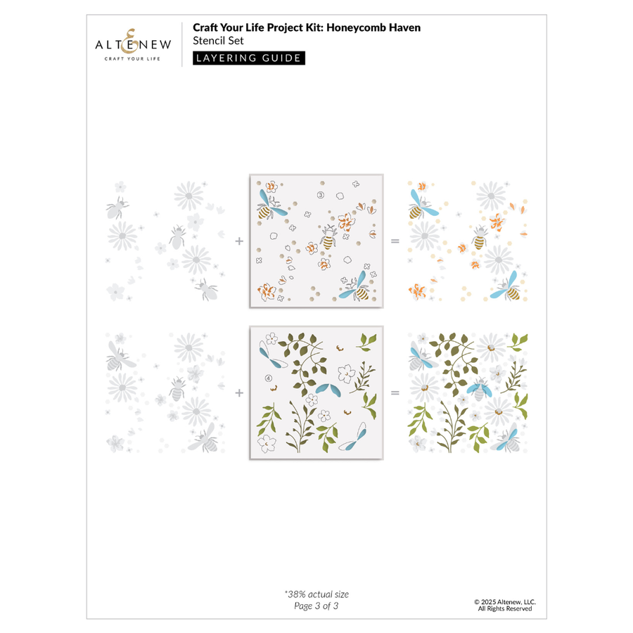 Altenew - Craft Your Life Project Kit: Honeycomb Haven