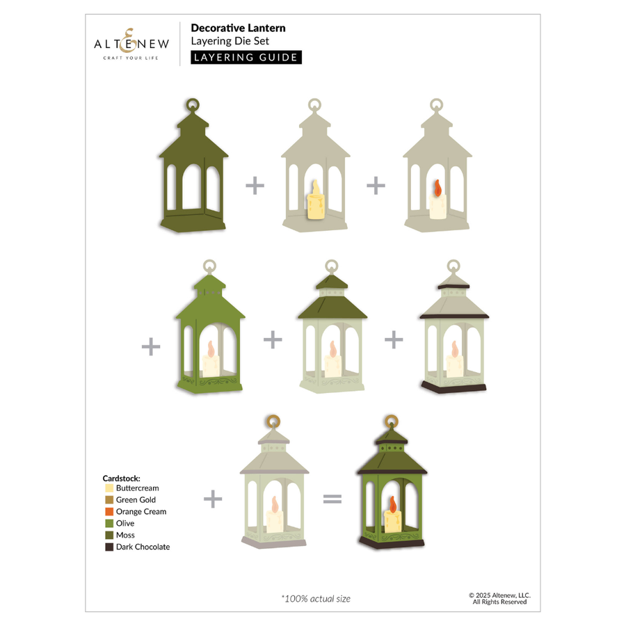 Altenew - Decorative Lantern Layering Die Set