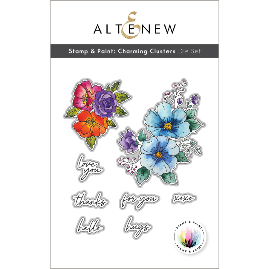 Altenew - Stamp & Paint: Charming Clusters Die Set