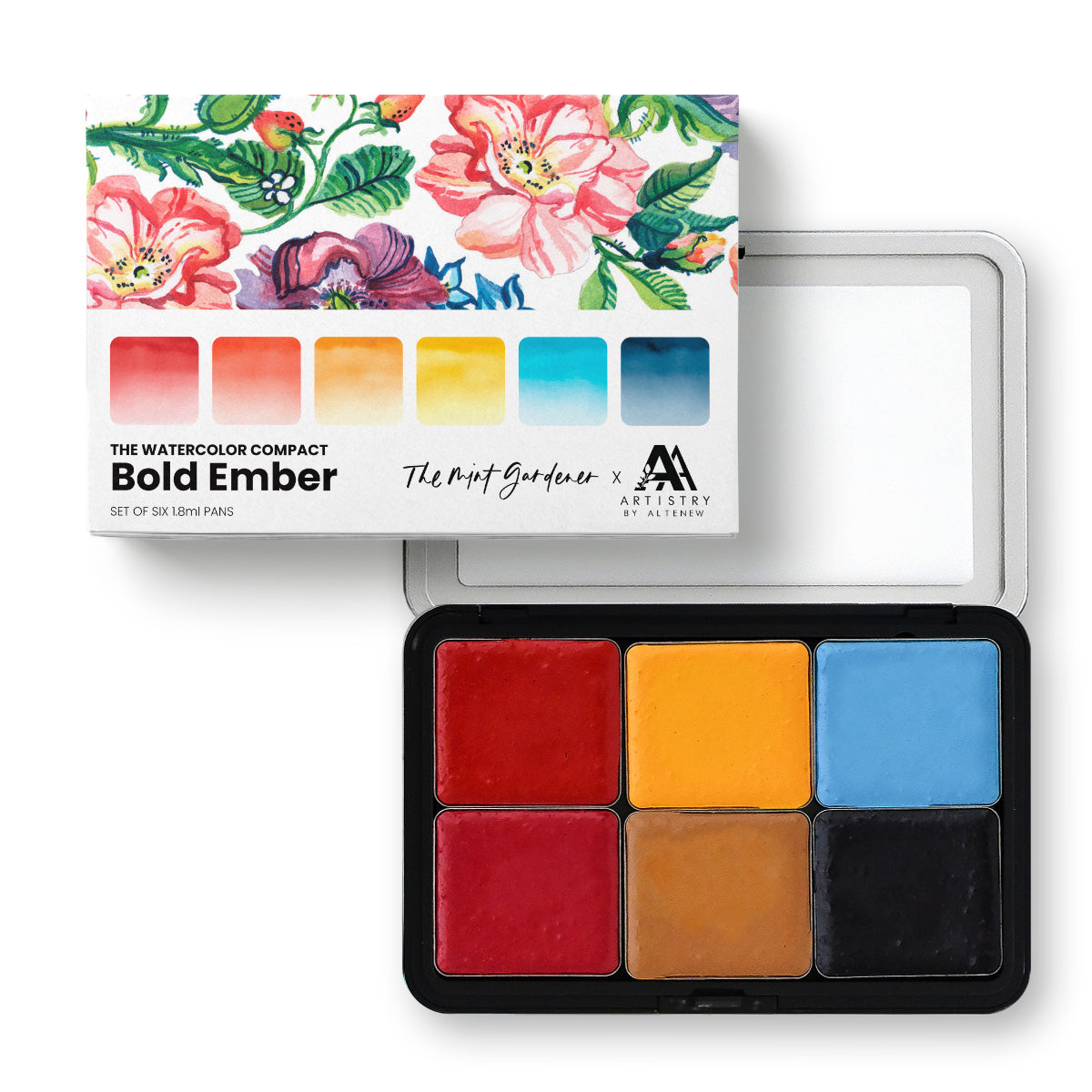 Altenew - Watercolor Compact - Bold Ember