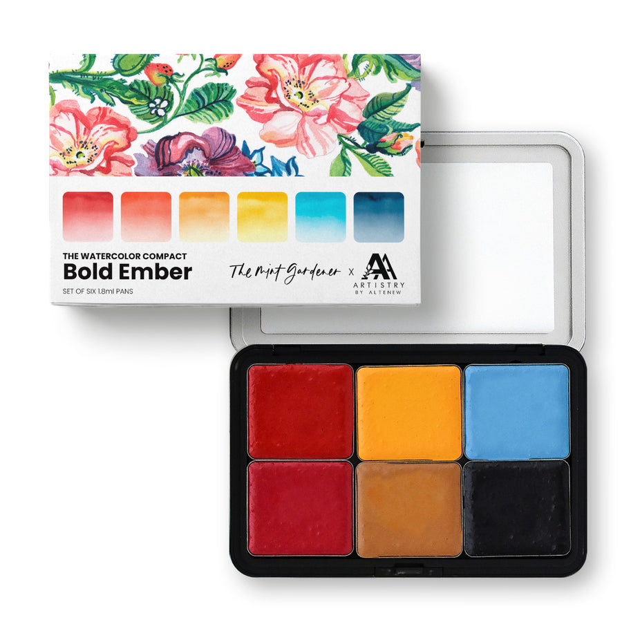 Altenew - Watercolor Compact - Bold Ember