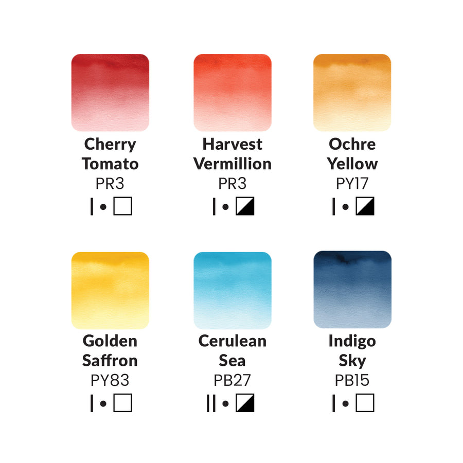 Altenew - Watercolor Compact - Bold Ember