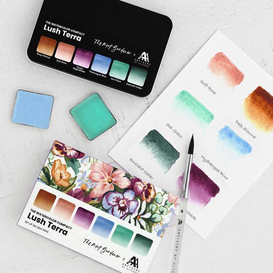 Altenew - Watercolor Compact - Lush Terra