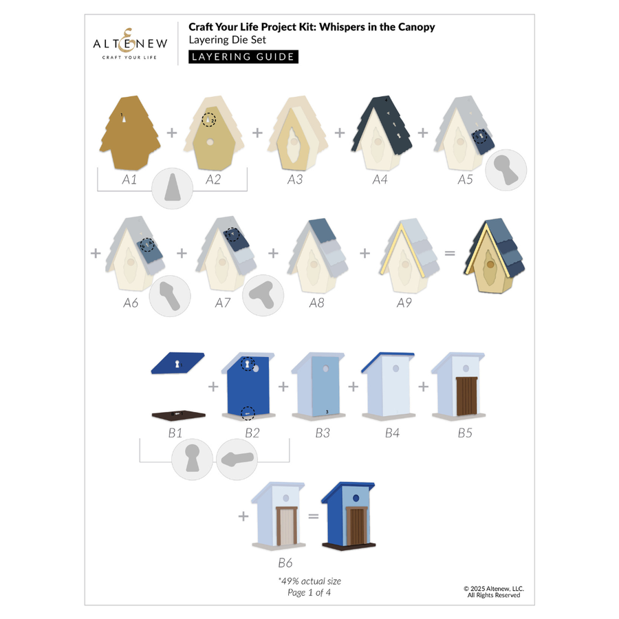 Altenew - Craft Your Life Project Kit: Whispers in the Canopy