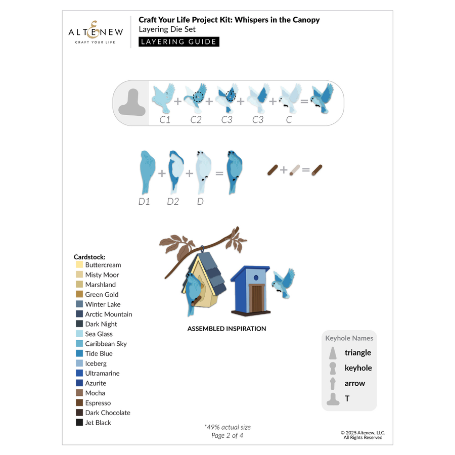 Altenew - Craft Your Life Project Kit: Whispers in the Canopy