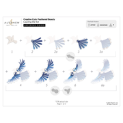 Altenew - Creative Cuts: Feathered Beauty Layering Die Set