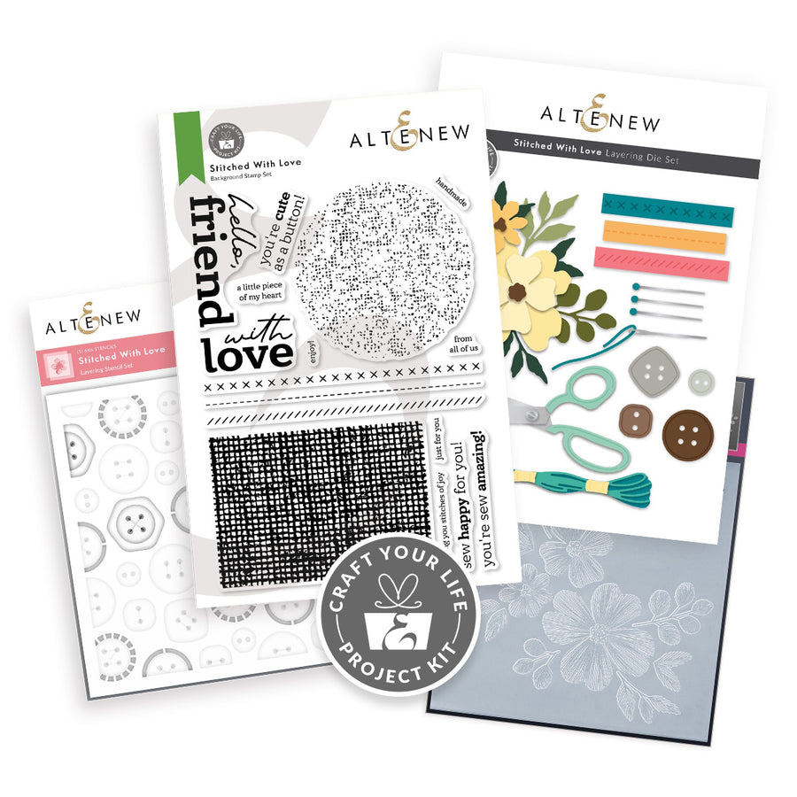Altenew - Craft Your Life Project Kit: Stitched With Love