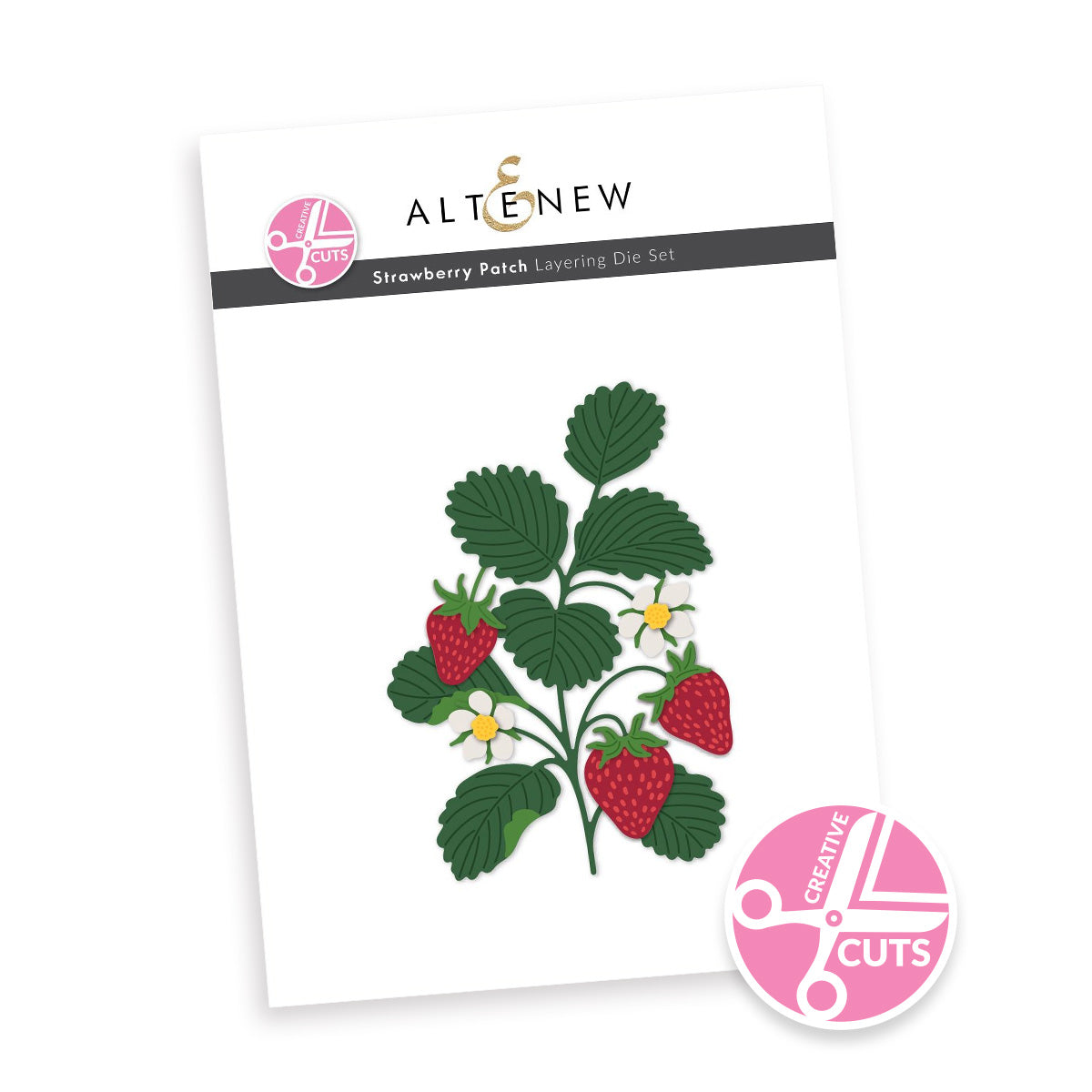 Altenew - Creative Cuts: Strawberry Patch Layering Die Set