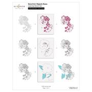 Altenew - Stencil Art: Majestic Roses Layering Stencil Set (7 in 1)