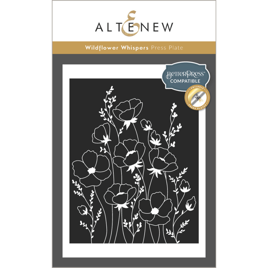 Altenew - Wildflower Whispers Press Plate