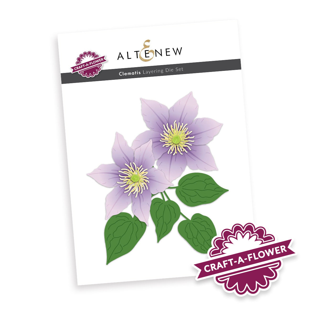 Altenew - Craft-A-Flower: Clematis Layering Die Set