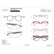 Altenew - Mini Delight: Stylish Shades Stamp & Die Set