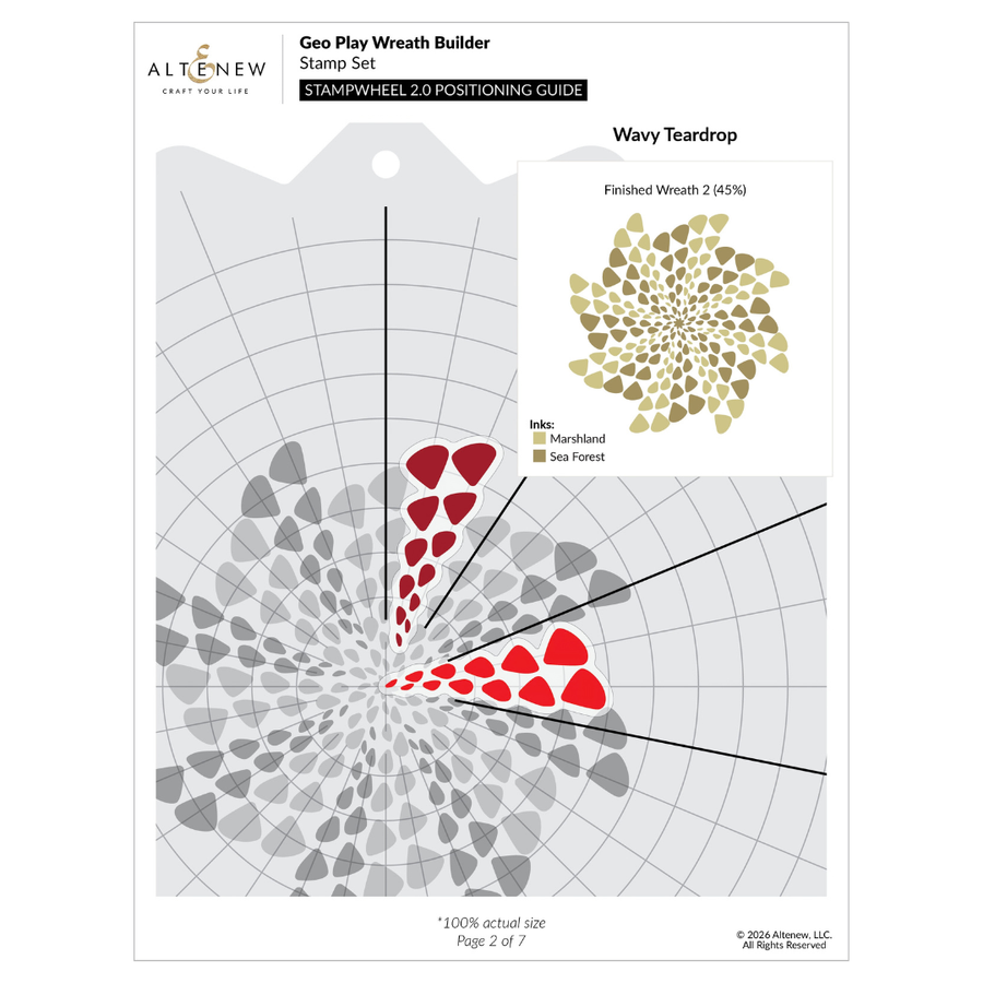 Altenew - Geo Play Wreath Builder