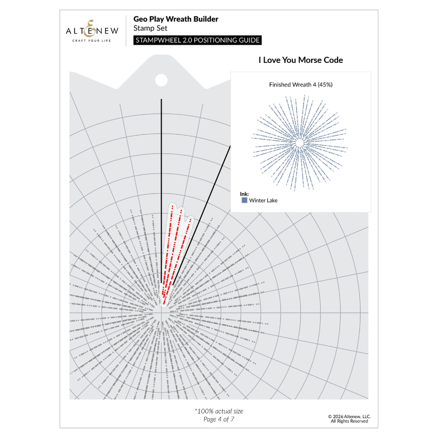 Altenew - Geo Play Wreath Builder