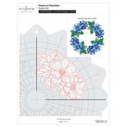 Altenew - Flowers & Flourishes Coloring Stencil Set (3 in 1)