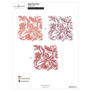 Altenew - Regal Flourishes Block Stamp Set