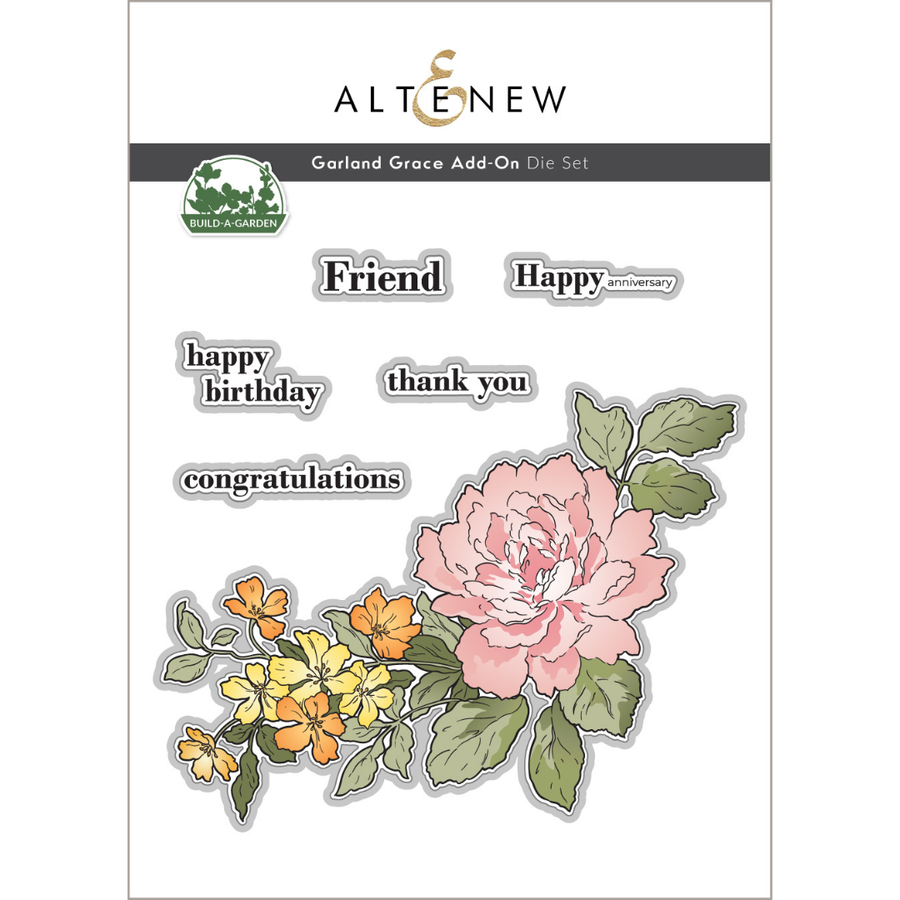 Altenew - Build-A-Garden: Garland Grace Add-On Die Set