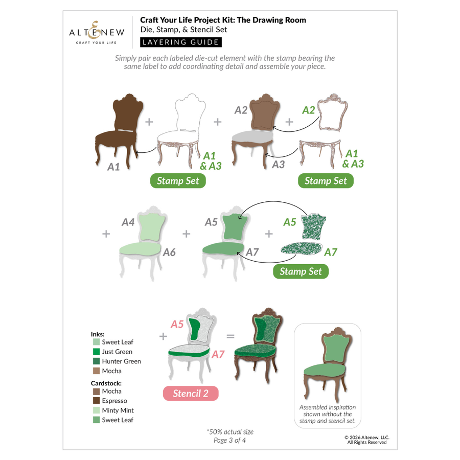 Altenew - Craft Your Life Project Kit: The Drawing Room