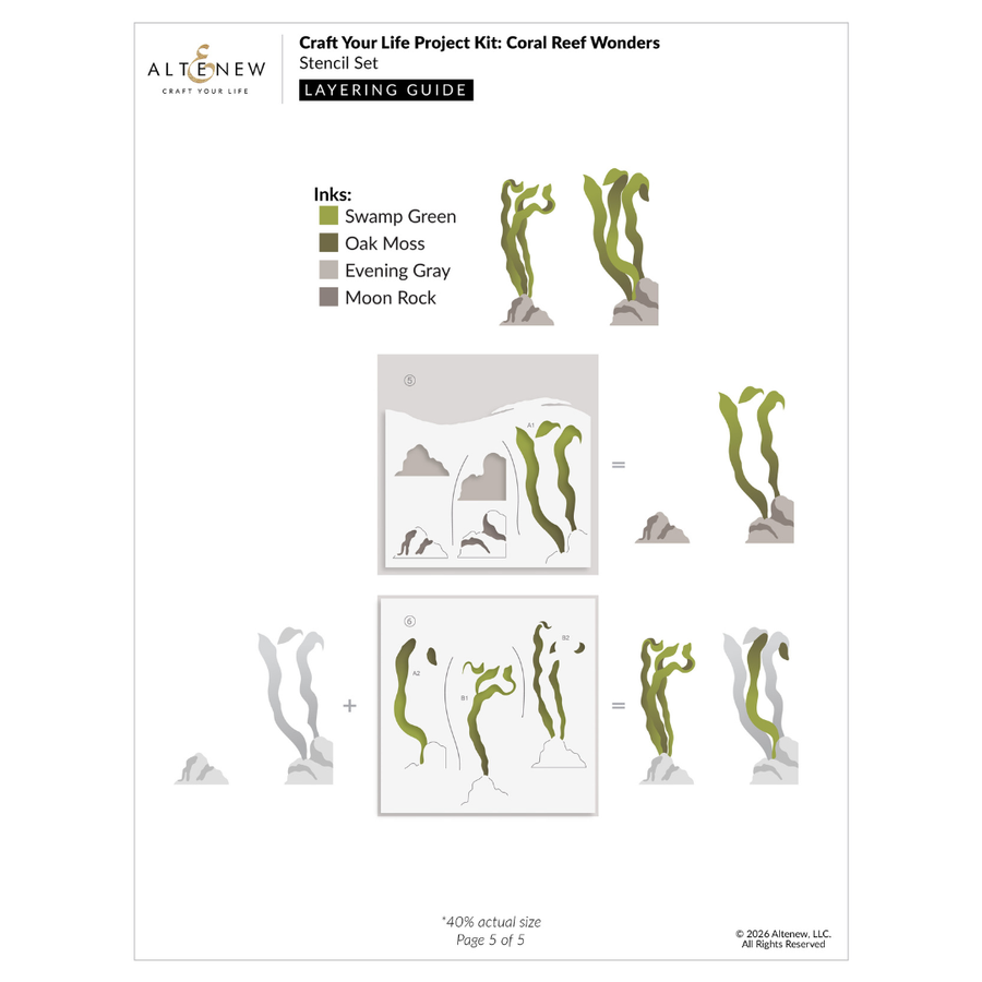 Altenew - Craft Your Life Project Kit: Coral Reef Wonders