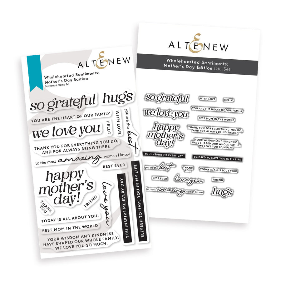 Altenew - Wholehearted Sentiments: Mother’s Day Edition