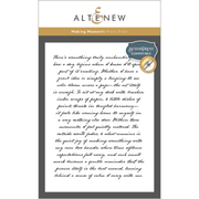 Altenew - Making Moments Press Plate