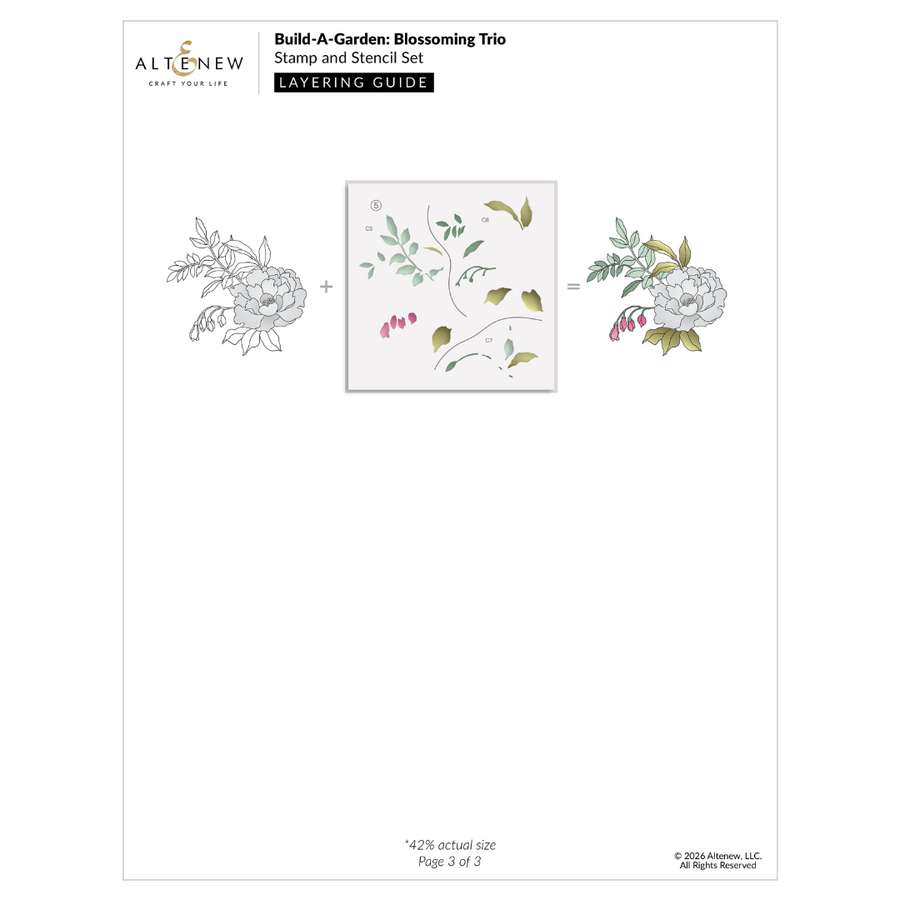 Altenew - Build-A-Garden: Blossoming Trio