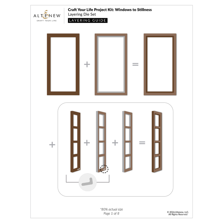Altenew - Craft Your Life Project Kit: Windows to Stillness