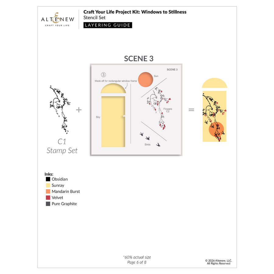 Altenew - Craft Your Life Project Kit: Windows to Stillness