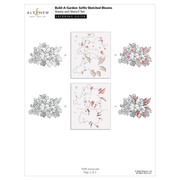 Altenew - Build-A-Garden: Softly Sketched Blooms layering guide