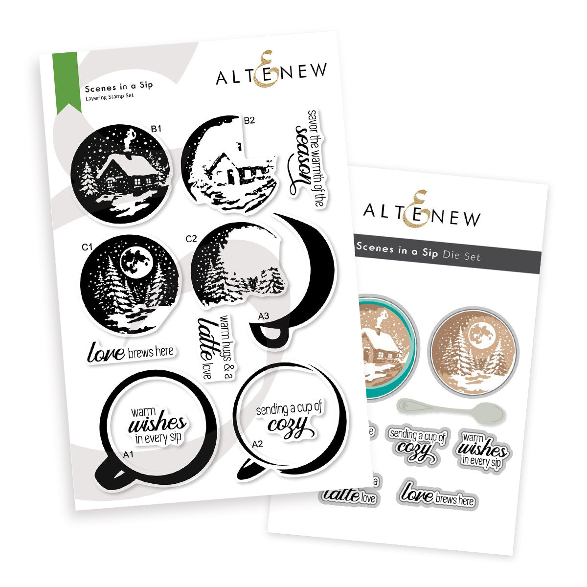 Altenew - Scenes in a Sip