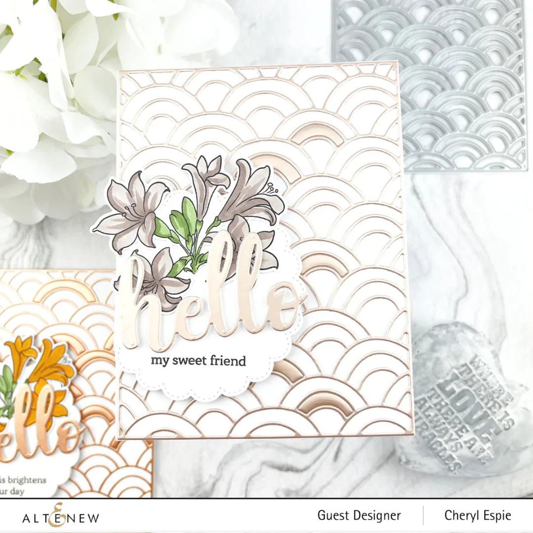 Altenew - Brushed Rose Metallic Cardstock (10 sheet pack)