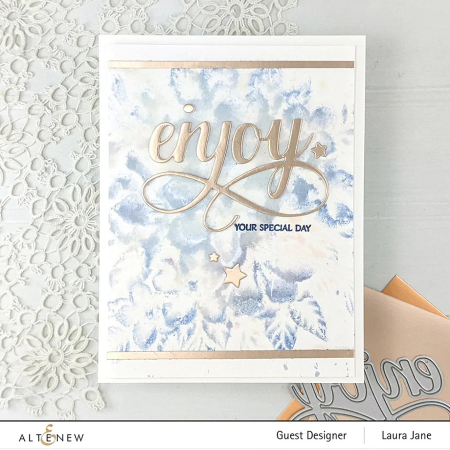 Altenew - Brushed Rose Metallic Cardstock (10 sheet pack)