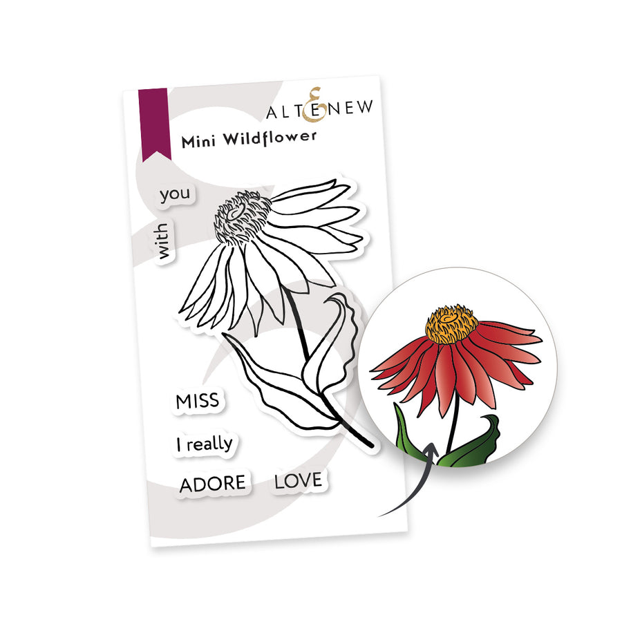 Altenew - Playful Wildflower Mini Wildflower Stamp