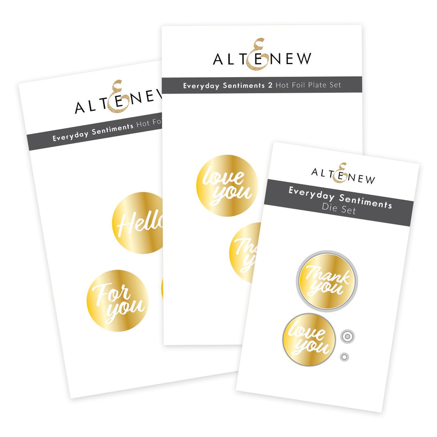 Altenew - Everyday Sentiments - Complete Bundle