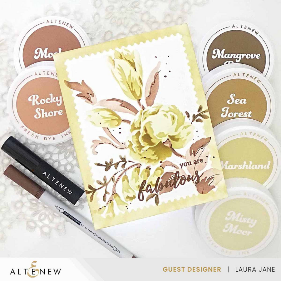 Altenew - Coffee Break Fresh Dye Ink Mini Cube Set