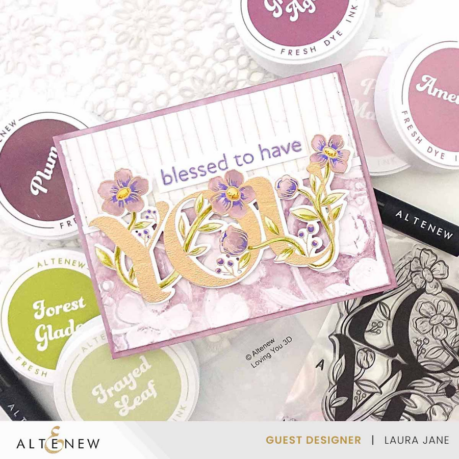 Altenew - Sugarplums Fresh Dye Ink Mini Cube Set