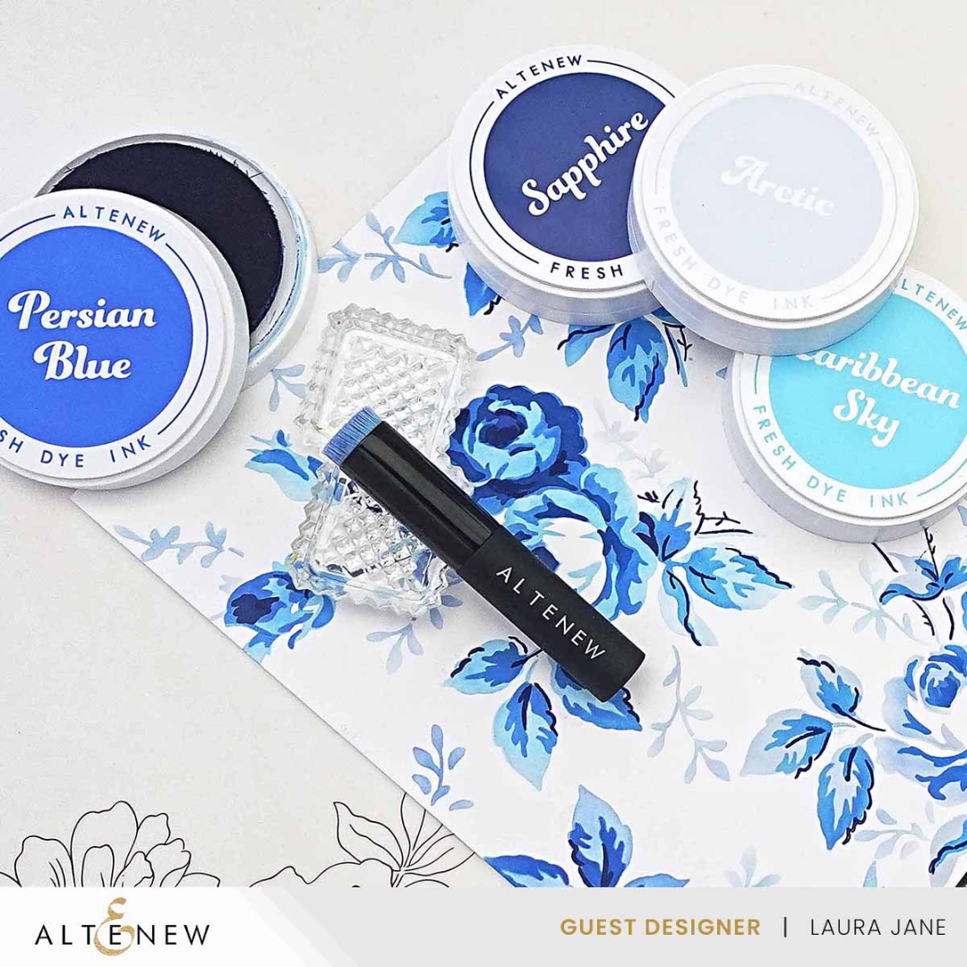 Altenew - Glacier Caves Fresh Dye Ink Mini Cube Set