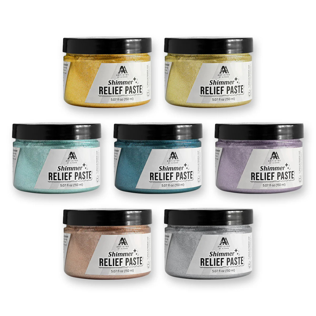 Altenew - Gilded Elegance Shimmer Relief Paste Bundle