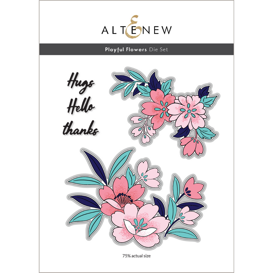 Altenew - Playful Flowers Stamp and Die Bundle