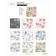Altenew - Hearts & Paislies Stencil Set (3 in 1)