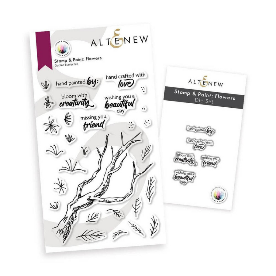 Altenew - Stamp & Paint Flowers (Complete Bundle)