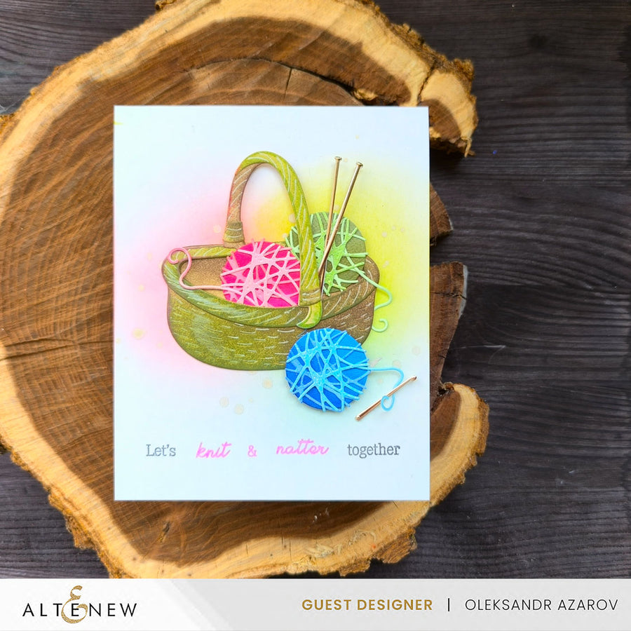 Altenew - Woven Basket Layering Die Set
