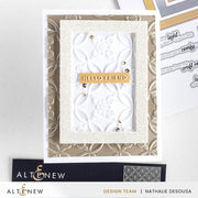 Altenew - Mini Sentiments 3D Embossing folder