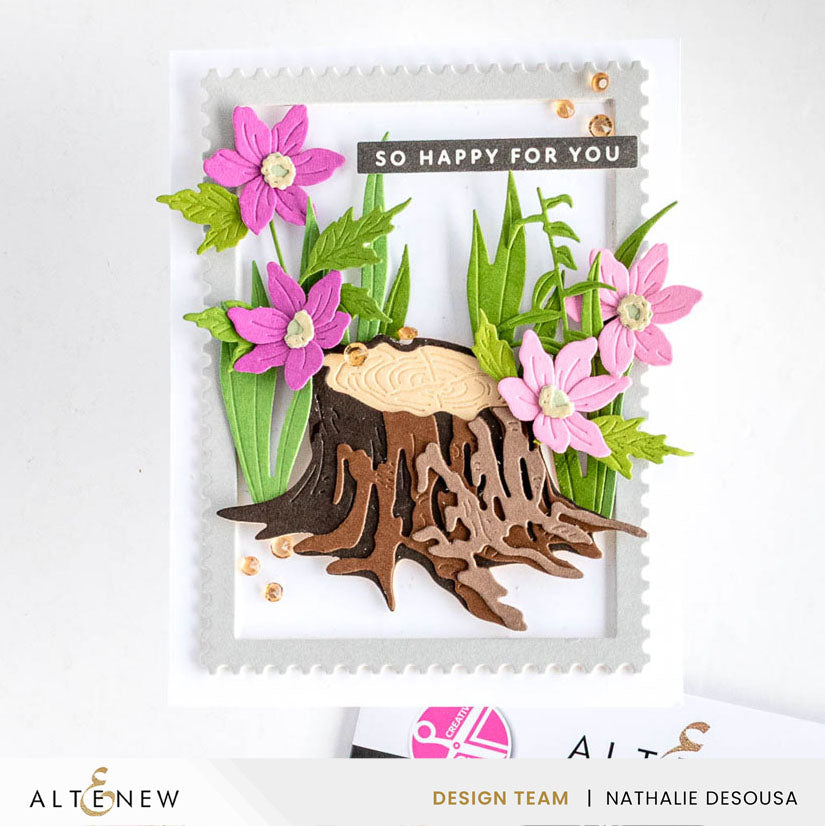 Altenew - Creative Cuts: In the Woods Layering Die Set