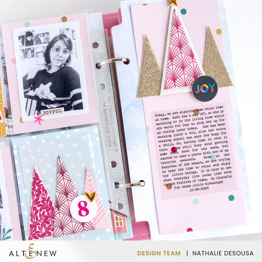 Altenew - Festive Triangles Stamp Set
