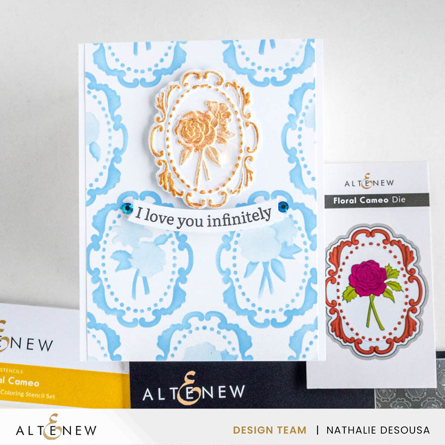 Altenew - Floral Cameo Die